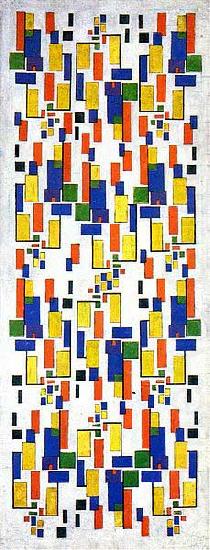 Colour design for a chimney, Theo van Doesburg